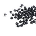 thumbnail image 3 of Kokiya 100 Pieces 9mm Black Half Ball Shank Buttons Sewing Buttons DIY, 3 of 9