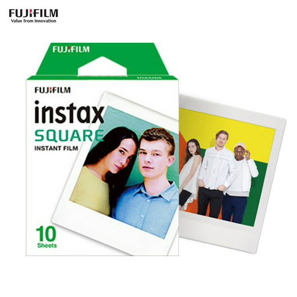 Binnen Meevoelen incident Fujifilm Instax Square Camera Instant Film Photo Paper for Fujifilm Instax  SQUARE SQ6 SQ10 for Instax SP-3 Smartphone Printer, 10 Sheets - Walmart.com
