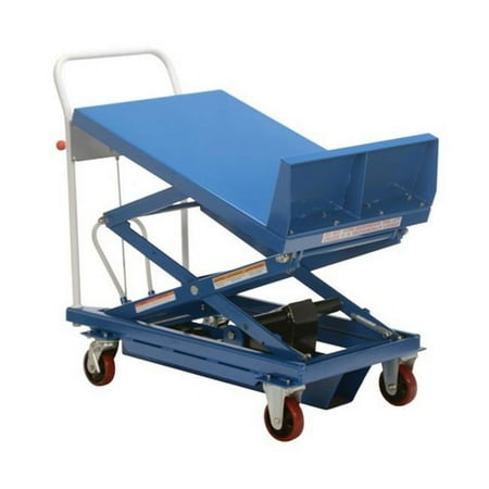Vestil CART-600-LT Lift & Tilt Cart with Sequence Select- 600 lbs