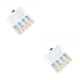 thumbnail image 1 of Bearachild 120 Pieces Insulated Solder Connectors Crimps Box Terminal with Storage Accessory Welding Soldering for Home Industry Working 1 2piezas, 1 of 6
