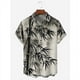 thumbnail image 2 of Camisas hawaianas de verano para hombre, blusas con estampado de plantas, ropa de moda informal, blusas de solapa con estampado de bambú de gran tamaño, camisa masculina, 2 of 4