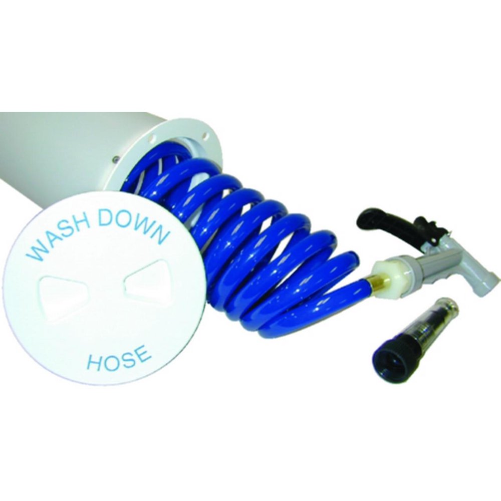 TH Marine WDSB2BDP Wash Down Station & Hose, Blue