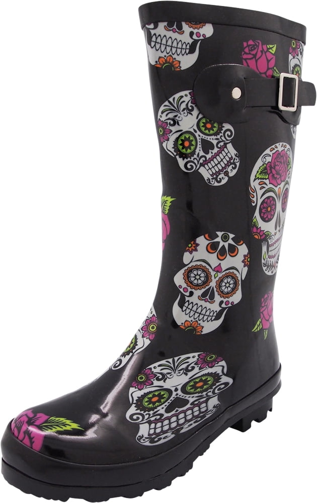 Norty Women's Hurricane Wellie - Glossy 