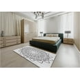 thumbnail image 5 of Ahgly Company Machine Washable Indoor Square Transitional Gray Area Rugs, 5' Square, 5 of 7