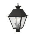 thumbnail image 4 of Livex Lighting Mansfield 3 Light Outdoor Post Lantern, 4 of 8