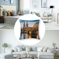 thumbnail image 5 of Awypu Urban Landscape Short Plush Pillowcase Set of 2 All Year Round Suitable 22x22in, 5 of 7