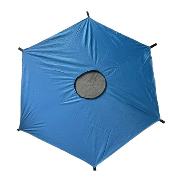 Trampoline Sun Shades Cover Cover for Kids Trampoline a prueba de lágrimas Oxford 10 pies