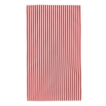 Bingfone Red And White Stripes Ultra Absorbent & Soft Hand Towels for Bath, Hand, Face, Gym and Spa-27.5x16in