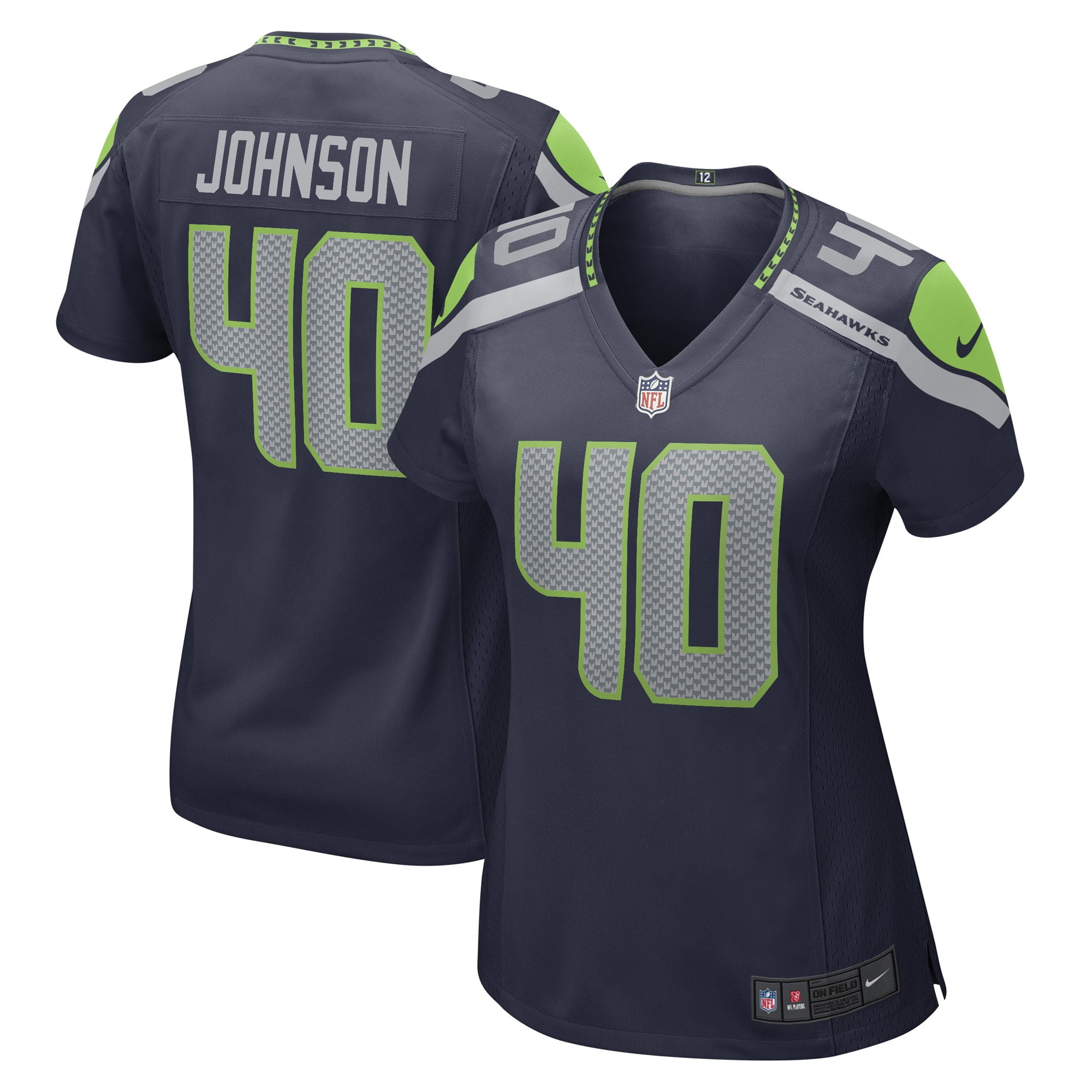 Womens Nike Darryl Johnson College Navy Seattle Kuwait Ubuy