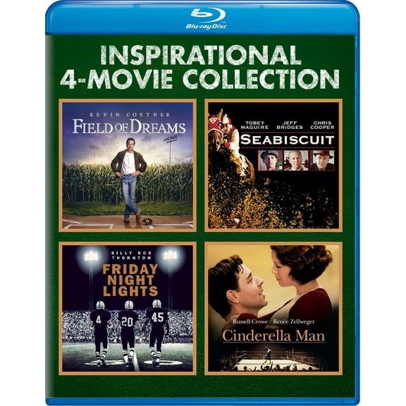 Inspirational 4-MovieÂ Collection (Field of Dreams/Seabiscuit/ [Blu-ray]