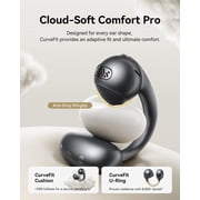 Baseus Open Ear Earbuds, 5g Clip-On Headphones, 40H Playtime,SuperBass 2.0, 4-Mic AI Clear Calls, IP67, Hi-Res LDAC & HiFi4 Acoustic Sound, Bluetooth 6.0, MC1 Pro