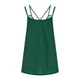 thumbnail image 3 of DAFPZW Womens Flowy Tank Tops Hide Belly Tunic Long Shirts Casual Sexy Tees Spaghetti Strap V-Neck Sleeveless Camisoles, 3 of 4