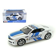 Maisto 1:24 Scale 2010 Chevrolet Camaro Diecast Model Police Car