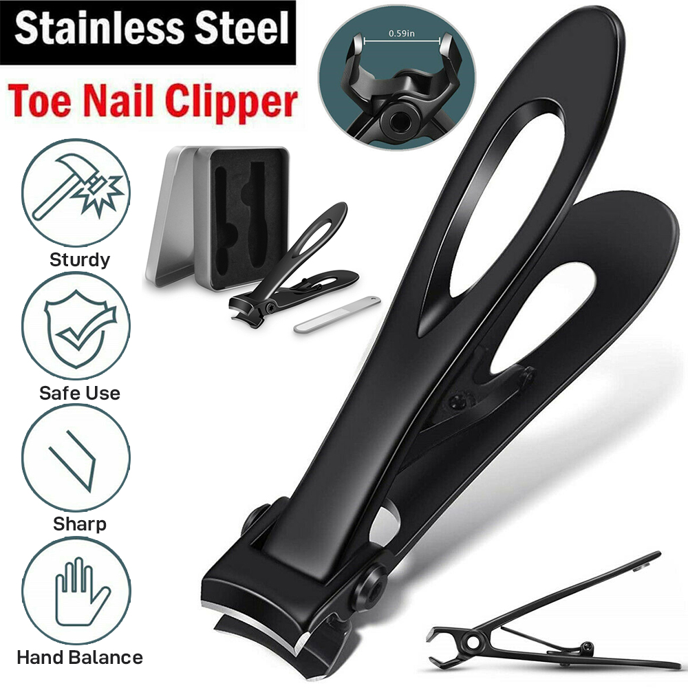 Thick Toenail Clippers, Professional Series, HeavyDuty Fingernail and