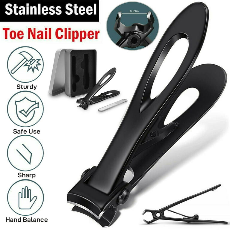 Stainless Professional Extra Large Toe Nail Clippers For Thick