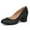 Black Glitter, variant on Bocca Women's Low Heel Pumps Black Glitter Chunky Block Dress Shoes 6M