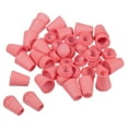 thumbnail image 1 of Unique Bargains Rose Red Bell End Stopper Cord Rope Lock, 20 Pack, 1 of 5