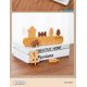 thumbnail image 2 of Perchero de madera para pared, 4 ganchos, para pared o puerta, para habitación de bebé, cocina o vestidor, con bonitos estampados de gatos, 2 of 4