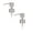 Silver*2, variant on Soap Dispenser Pump Replacement Nozzle Pump Bottle Head Stainless Liquid Hand Soap Dispenser Soap Pump Dispenser Top Replacement for 24 Neck Size,2Pcs