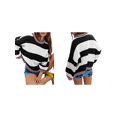 thumbnail image 3 of Vintage Sweaters for Women Crewneck Long Sleeve Preppy Oversized Knit Pullover Tops White S, 3 of 6