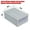 Upgrade Light Blue, variant on Plastic Drawer Type Storage Box Transparent Storage Drawer Box Wardrobe Quilt Organizer Box Clothing Clothes Storage Box
