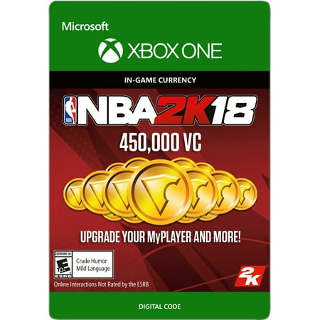 Xbox One NBA 2K18 450,000 VC (email delivery)