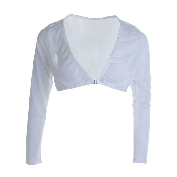 Women Mesh Plus Size Seamless Arm Shaper Crop Top Shirt Blouses, Slim Upper Sleeves Lightweight Armwear Wrap