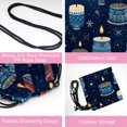 2 Pieces Drawstring Backpacks, Hanukkah Chanukah Draw String Back Bag