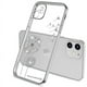 thumbnail image 1 of Funda protectora ultrafina con diseño de diente de león y galvanoplastia para iPhone 12 Pro (plateada), 1 of 5