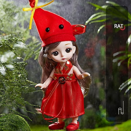 HKEJIAOI Kids Toys Christmas Gifts Chinese Zodiac Doll Doll Animal Clothes  Dress Up Articulated Movable Girl Toy Boy and Girl Birthday Gifts Discount  Clearance | Walmart Canada