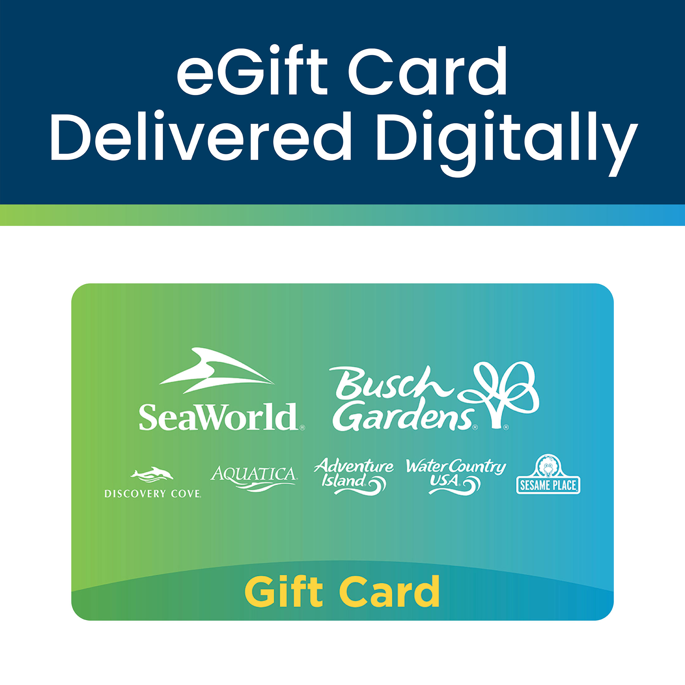 United Parks & Resorts eGift Card [Email Delivery]