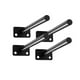 thumbnail image 1 of Injueey Soporte de estante flotante de acero, soportes ocultos de alta resistencia, soportes para estante ciego, estantes de para montaje en pared Conjuntos de muebles de dormitorio Injueey HA014986-00, 1 of 6