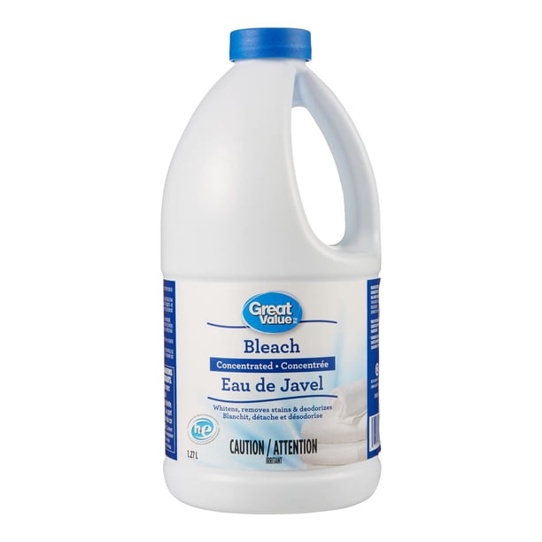 Great Value Concentrated Bleach1.27L - Walmart.ca
