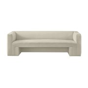 Meridian Furniture Henson Cream Velvet Sofa