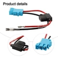 thumbnail image 6 of 1pc 12AWG Wiring Harness Connector For Peg Perego 12V SLA Battery With 40A Fuse For Riding Power Tool Wheel Fisher Price Battery, 6 of 6