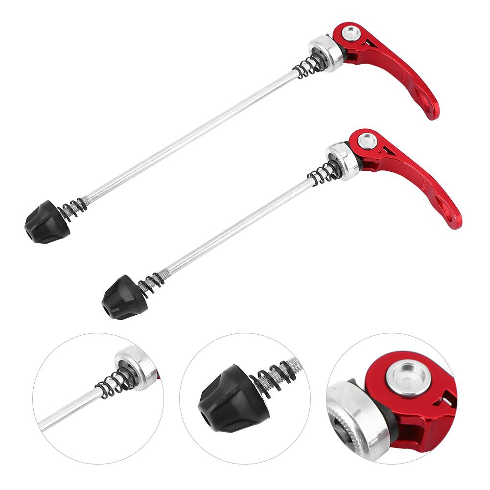 LYUMO 1 Pair Mountain Bike Skewers Road Bicycle Quick Release Front