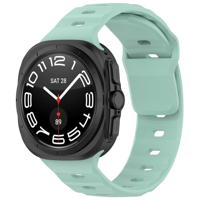 Bracelet de Montre Sport en Silicone Premium Résistant à la Transpiration Couleur Unie avec Réglage Pratique et Grand Compatibilité Compatible avec Smartwatch