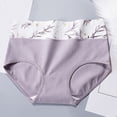 thumbnail image 2 of CHUMUD Underwear for Women Mid Waisted Full Coverage Stretch Briefs Breathable Soft Floral Panties, 2 of 4