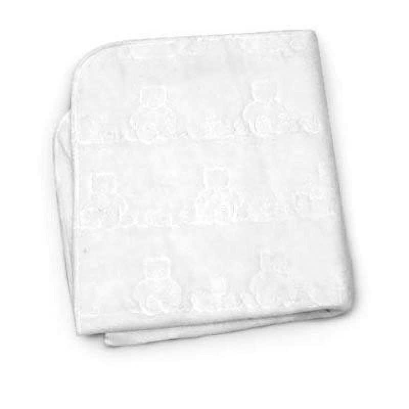 American Baby Company Waterproof Fitted Quilted Portable/Mini Crib Mattress Pad Cover, White