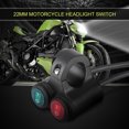 thumbnail image 4 of Herwey 22mm Universal Motorcycle Handlebar Headlight Brake Fog Lights Horn Dual Control Button Switch, Double Control Button Switch, Motorcycle Fog Lights Switch, 4 of 5
