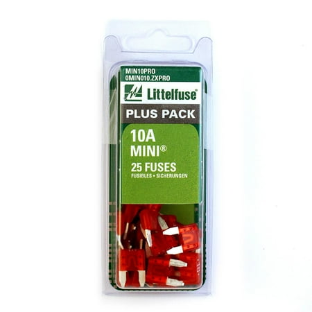 UPC 079458032765 product image for Littelfuse MINI Blade Fuses  Plus Pack - 32 Volt - 10 Amp  25/pack  sold by pack | upcitemdb.com