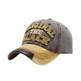thumbnail image 2 of Gorra de béisbol Y2K Sombrero Moda Deportes Sombrero para Parque Jardinería Piscina Fiesta Viajes Marrón EL, 2 of 8