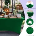thumbnail image 2 of Mantel ABCCANOPY Spandex para mesa rectangular para hogar de 6 pies, 2 of 6