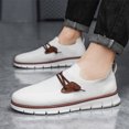 thumbnail image 4 of Zapatillas deportivas para hombre de malla transpirables con espuma viscoelástica para deportes al aire libre, 4 of 9