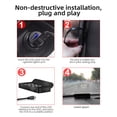 thumbnail image 4 of TIMIFIS Car HUD Up Display Vehicle Speed KM/h MPH OverSpeed W-arning GPS Speed Display Car Multifunction Projector -, 4 of 7