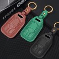 thumbnail image 4 of Car Key Case Cover Key Bag For Audi a1 a3 8v a4 b9 a5 a6 c7 q3 q5 q7 tt Holder Shell Auto Keychain Protect Set Accessories, 4 of 15