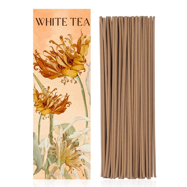 Varillas de incienso VeCtill, té blanco, jazmín, almizcle, pomelo
