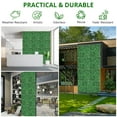 thumbnail image 3 of ChaoLink Artificial Bo *wood Panels,24Pcs 20 *20 inches Grass Wall Panels 4 Layers Greenery Wall 2 inches with 100 Zip Ties, No Odor Artificial Grass Backdrop, 3 of 7