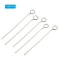 thumbnail image 3 of 1000Pcs Eye Pins Jewelry Findings 22 Gauge 26mm Iron Eye Pins for Jewelry Making 22 Gauge Silver 3.2mm, 3 of 5