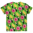 thumbnail image 2 of Tropical Vacation Toucan Pattern All Over Youth T Shirt Multi YLG, 2 of 2